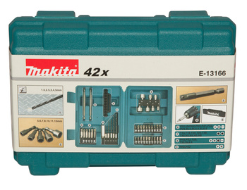 Makita sada příslušenství v kufru 42 kusů E-13166