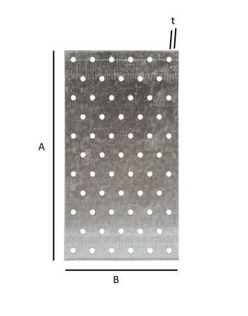 Simpson Strong-Tie perforovaný plech 40x120x2mm NP20/40/120