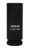 Hluboká nástrčná hlavice Yato 1/2" 21 mm YT-1041