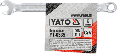 Kombinovaný klíč Yato 6mm YT-0335