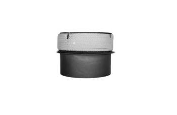 Stahl System černý přechod potrubí - keramický komín 200x150mm