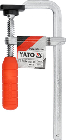 Yato kovaná truhlářská svěrka 200x80mm YT-6402