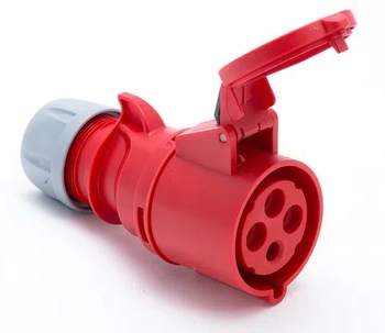 PCE přenosná zásuvka 16A 4P 400V 214-6