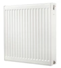 Diamantový ocelový deskový radiátor 550x900mm s bočním napájením a závěsem 22-550x900