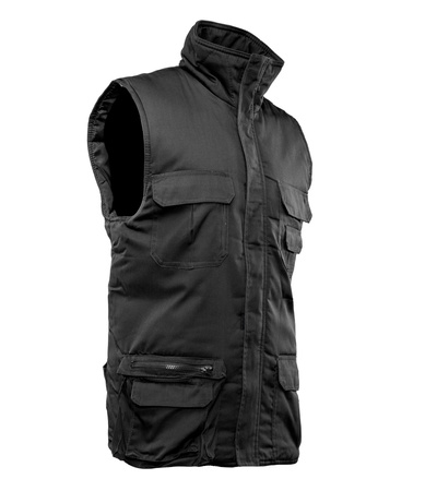 Zateplená ochranná vesta Polstar Benefit Brass, černá, velikost M