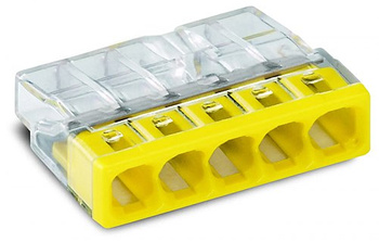 Wago pětivodičový konektor 0,5-2,5 mm² Kompaktní