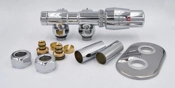 Termostatická instalační sada Vario Term All In One Twins levá chrom ATSGSO202CFK/L