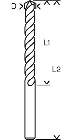 Bosch vrták do betonu CYL-3 16x350x400mm 2608597694