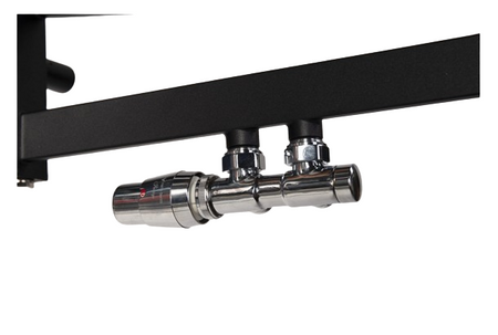 Luxor koupelnový radiátor matná černá LUX-Z40/1 700x500mm