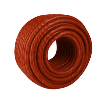 Ochranná trubka diamantová vlnitá 18x21mm červená 50m RK.L.22/18.C.