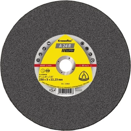 Klingspor řezný kotouč A24R Supra Kronenflex 125x2,5x22,23mm 231857