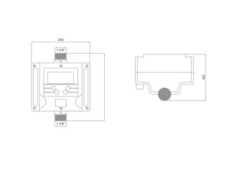 Ibo inteligentní ovladač čerpadla IVR-03-030S