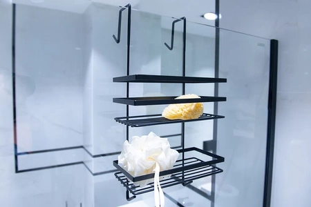 AWD Vnitřní černá drátěná police AWD02081778