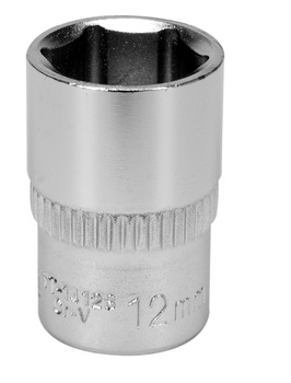 Yato 12mm 1/4" šestihrotá zásuvka CV krátká YT-14128