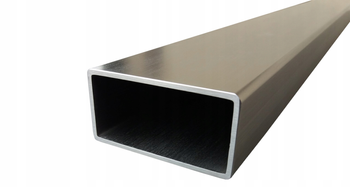 Obdélníkový profil 40x20x2mm, leštěná nerezová ocel AISI 304