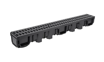 Aquer lineární odvodňovací plastový rošt 1000x130x105mm