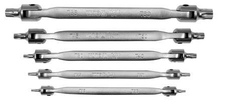 Sada klíčů Yato torx s kloubem 5 kusů YT-05320