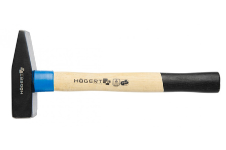Hogert zámečnické kladivo s dřevěnou násadou 1500g HT3B015