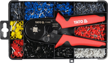 Krimpovací kleště Yato pro dutinkové konektory YT-23052