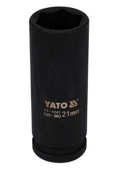 Hluboká nástrčná hlavice Yato 1/2" 21 mm YT-1041