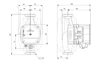 Grundfos oběhové čerpadlo Alpha 1L 25-60/180 99160584