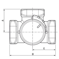 ESBE Směšovací ventil VRG131 3cestný GW 5/4" KVS16 11601200