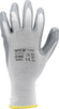 Pracovní rukavice Yato z nylonu a nitrilu, bílé, velikost 9 YT-74739