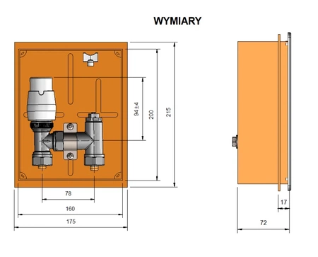 Sada Vario Term Limit Box RTL pro podlahové vytápění typ O ZKORTL06