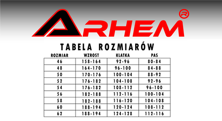 Kalhoty do pasu Arhem Cosmo vel. 54 ARH-COSMO-PAS-54