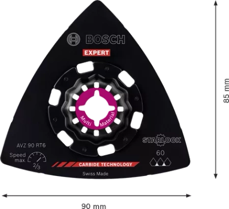 Brusný kotouč Bosch EXPERT AVZ 90 RT6 2608900049