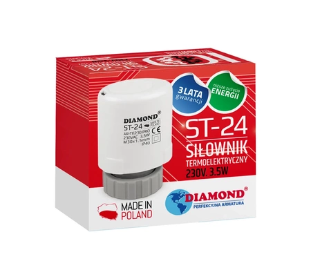 Diamantový termoelektrický pohon 230V 3,5W ST-24