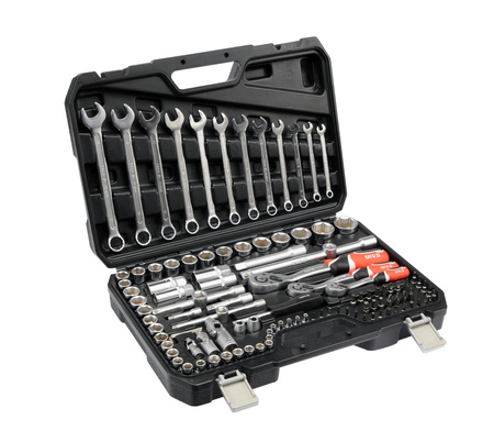 Yato 111dílná sada nářadí 1/4" 3/8" 1/2" YT-38831