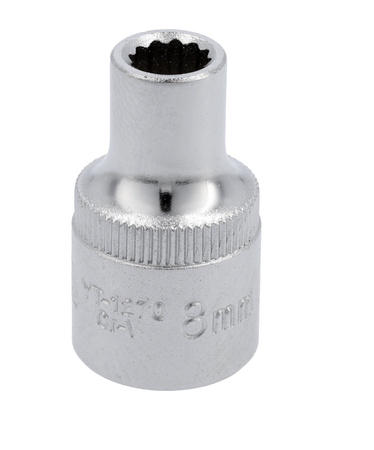 Yato 1/2" 8mm 12úhelníková krátká CV zásuvka YT-1270