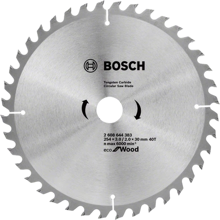 Bosch pilový kotouč Eco na dřevo 254x30x3,0mm 2608644383