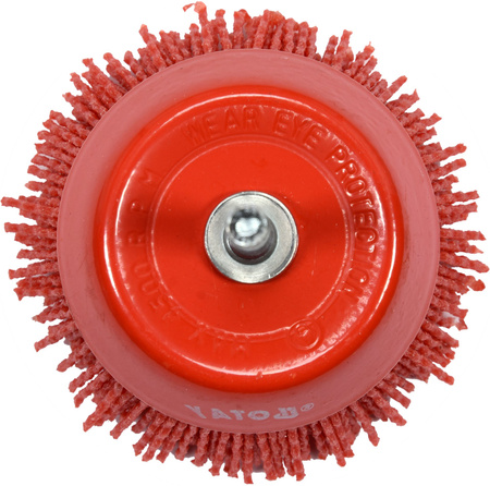 Kotoučový kartáč Yato 75 mm s nylonovou stopkou YT-47782