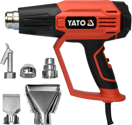 Yato Tans 1600W 50-650C 2 rychlosti LCD+PAMĚŤ YT-82296