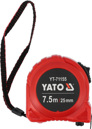 Svinovací metr Yato 25mm 7,5m YT-71155