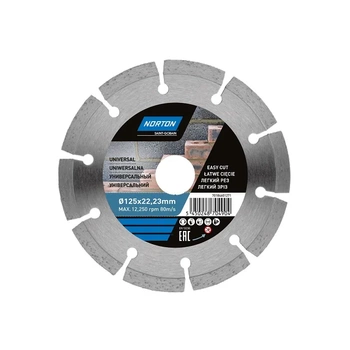 Norton diamantový kotouč Cee Universal 125x22,23mm 70184601271
