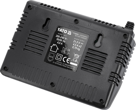 Inteligentní duální 18V 4,5A nabíječka Yato YT-828501