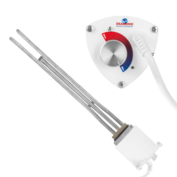 Diamantový elektrický ohřívač 5/4" 2000W s termostatem ART.42.GRZ.32-2KW