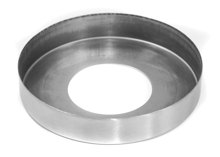 Maskovací rozeta 105x42,4x18mm AISI 304 leštěná