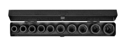 Yato 10dílná sada krátkých rázových hlavic YT-1025