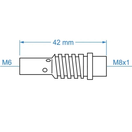 Tecweld TW15 proudový spínač s levou pružinou MAC0107