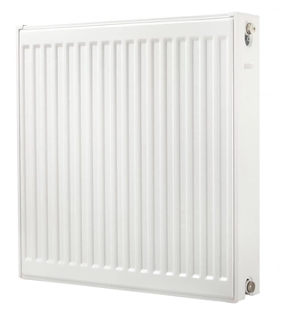 Diamantový ocelový deskový radiátor 500x600mm s bočním napájením a závěsem 22-500x0600