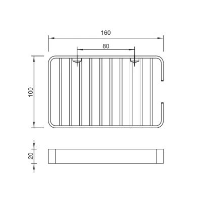 Stella chromový koš 16cm 16.041