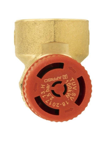 Afriso pojistný ventil pro CH MS 2,5bar Rp3/4" x Rp1" 42386