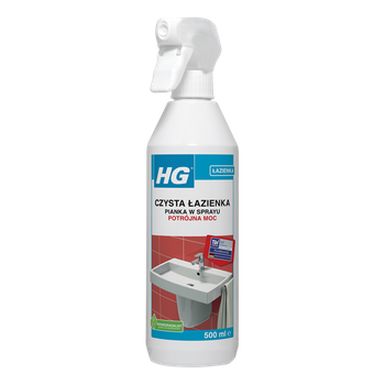 HG clean koupelnová trojitá power pěna 500 ml