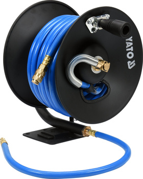 Pneumatická hadice Yato 10mm 15m na navijáku YT-24240