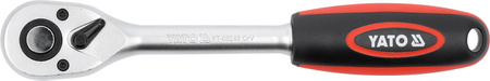 Ráčna Yato rovná 1/2" 90T s plastovou rukojetí YT-03243