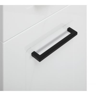 Astor závěsná boční skříňka Stella 170cm bílá lesk AM-KAS-120-77